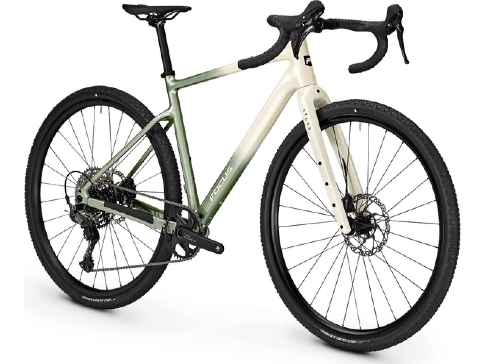 Focus Atlas 6.7 gravel kolo Champagne/Mintgrey
