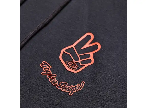 Troy Lee Designs Peace Out pánská mikina Carbon/Black