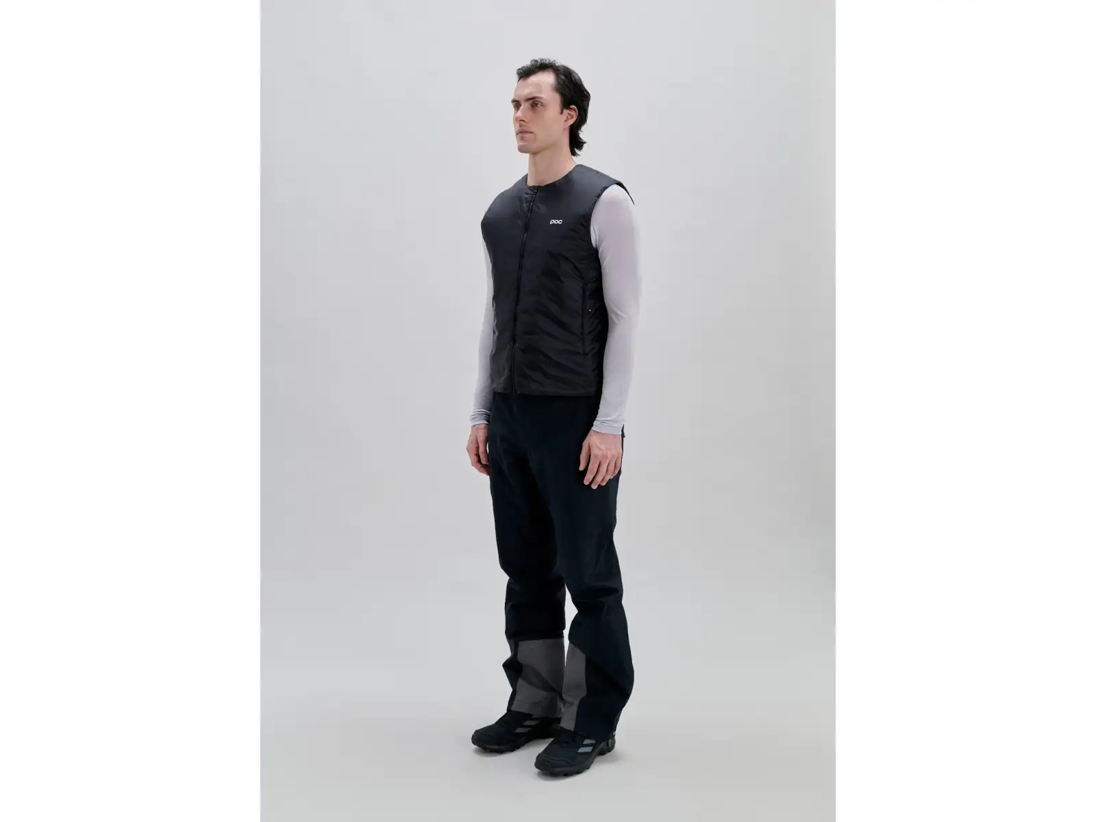 POC Lite Padded Vest pánská zateplená vesta Uranium Black