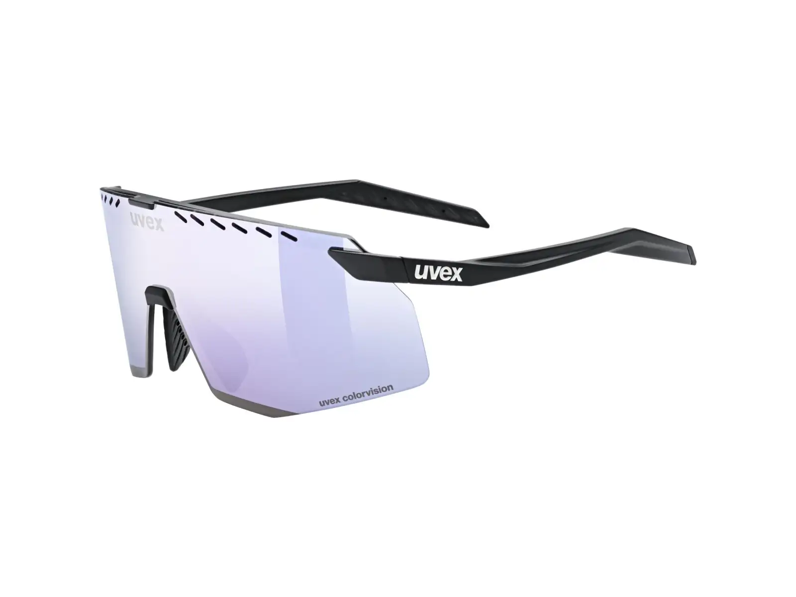 Uvex Pace Stage ColorVision brýle Black Matt/Mirror Lavender