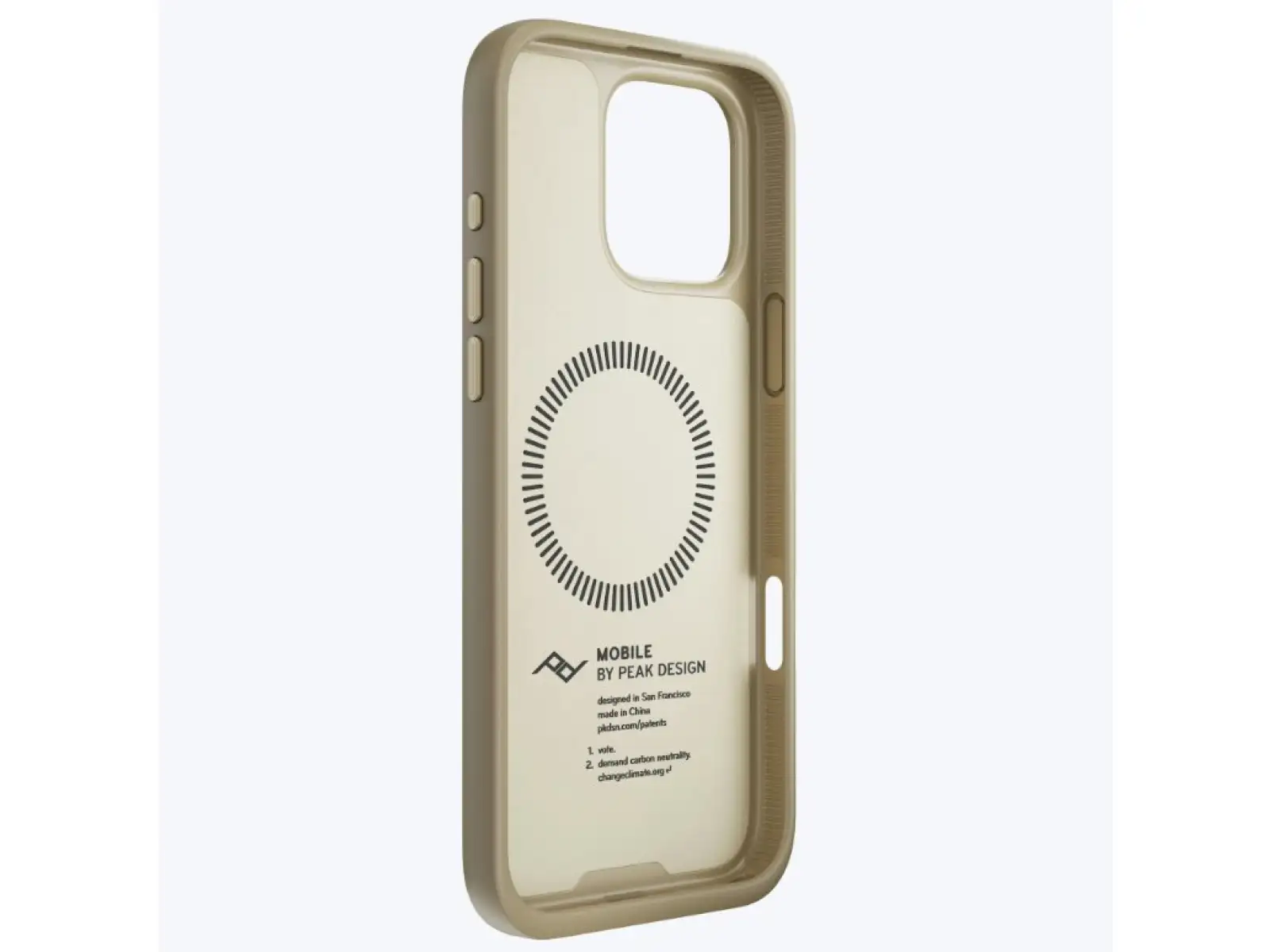Peak Design Mobile Everyday Clarino Case iPhone 16 Pro Max obal na mobil Bone