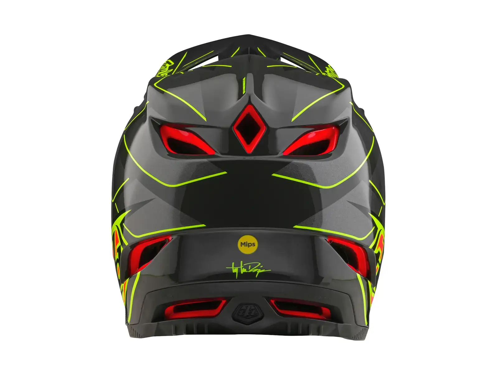 Troy Lee Designs D4 Composite Ghostwing přilba Gray