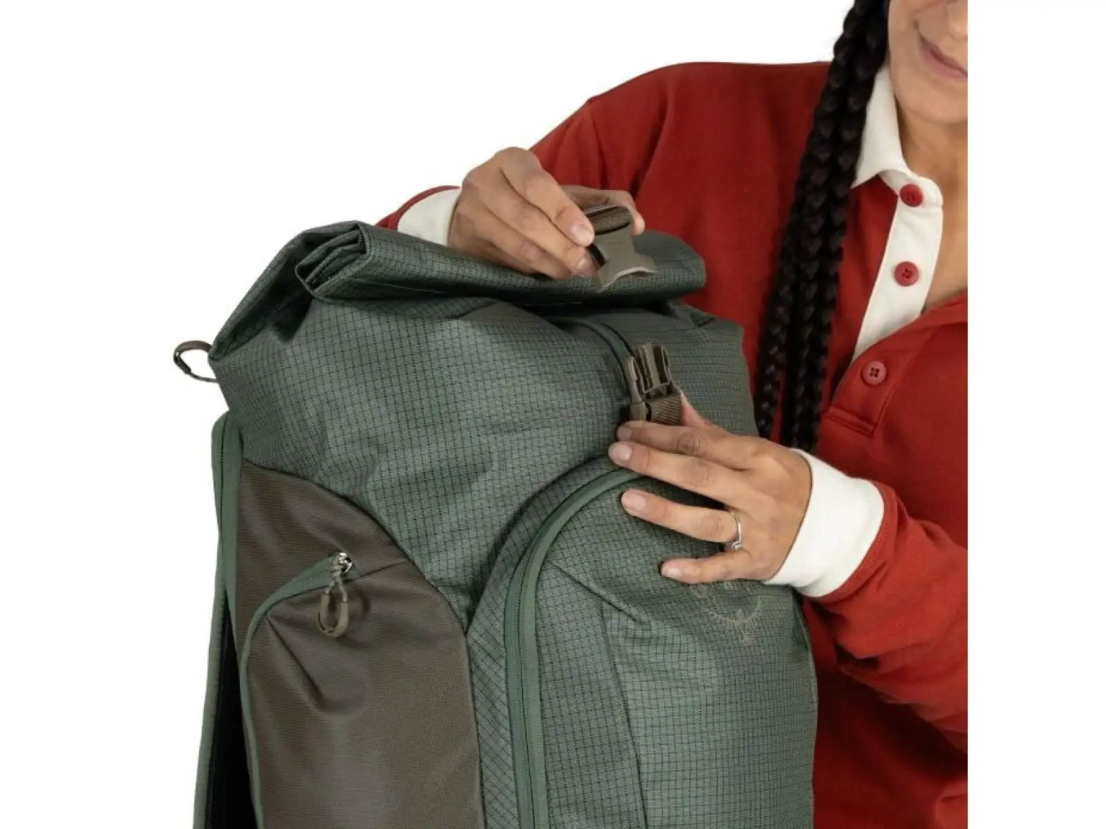 Osprey Transporter Roll Top batoh Raven Black