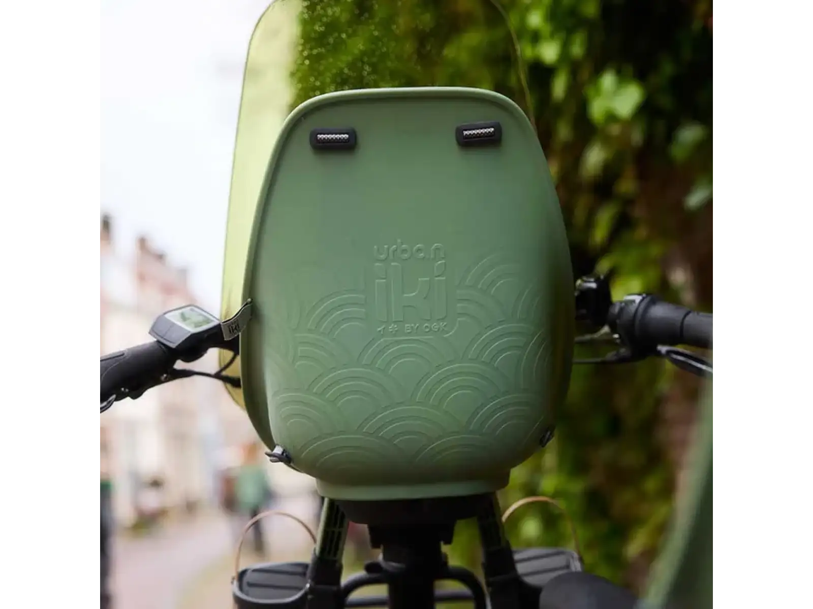 Urban Iki Ta-ke přední sedačka s MTB/ATB adaptérem Icho Green/Bincho Black