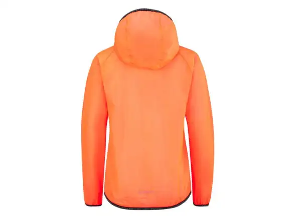 Ziener Narus Junior dětská nepromokavá bunda s kapucí oranžová