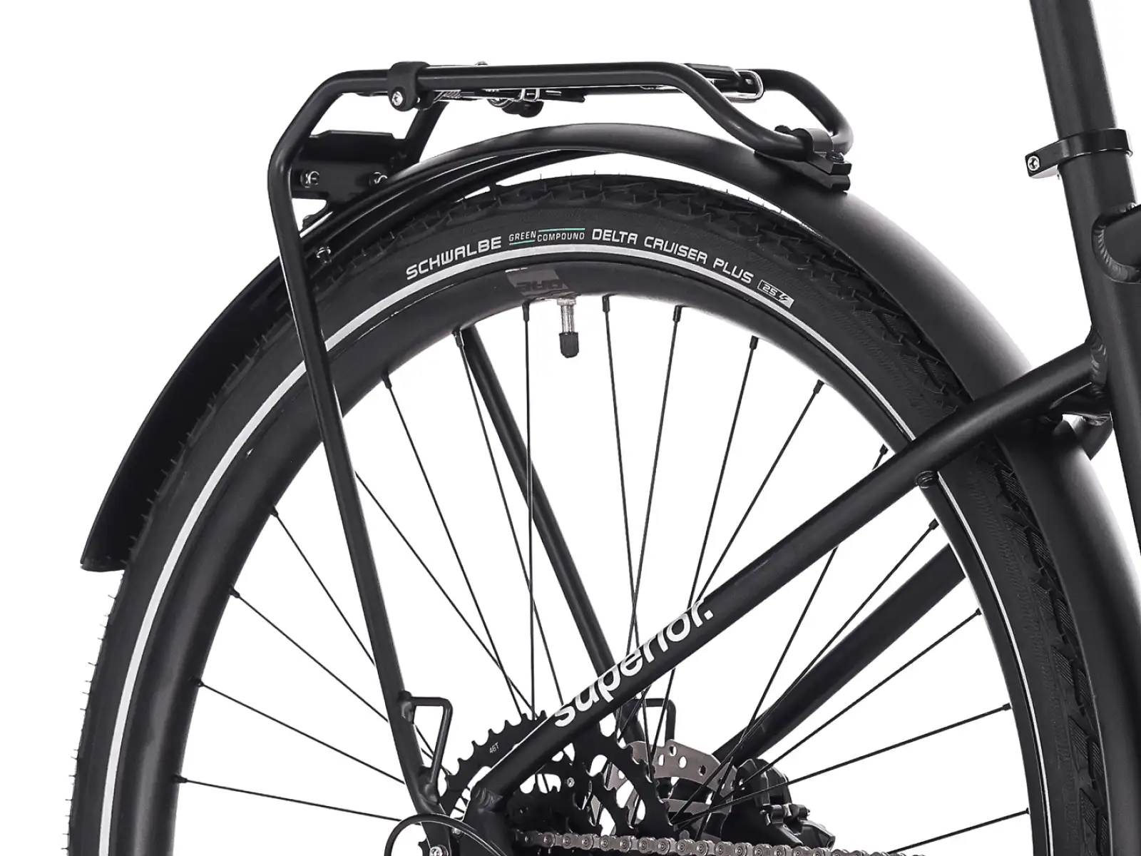 Superior Blox 6.4 T městské kolo Matte Black