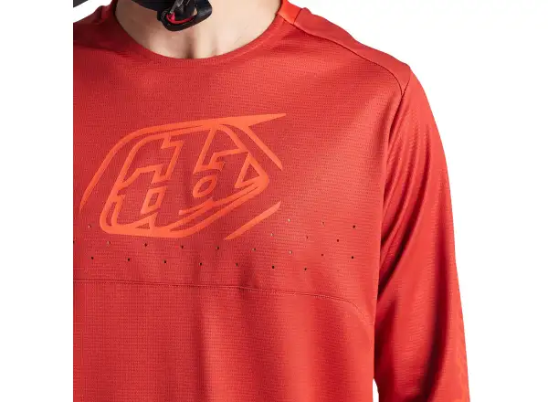 Troy Lee Designs Sprint Icon pánský dres dlouhý rukáv Fire Orange