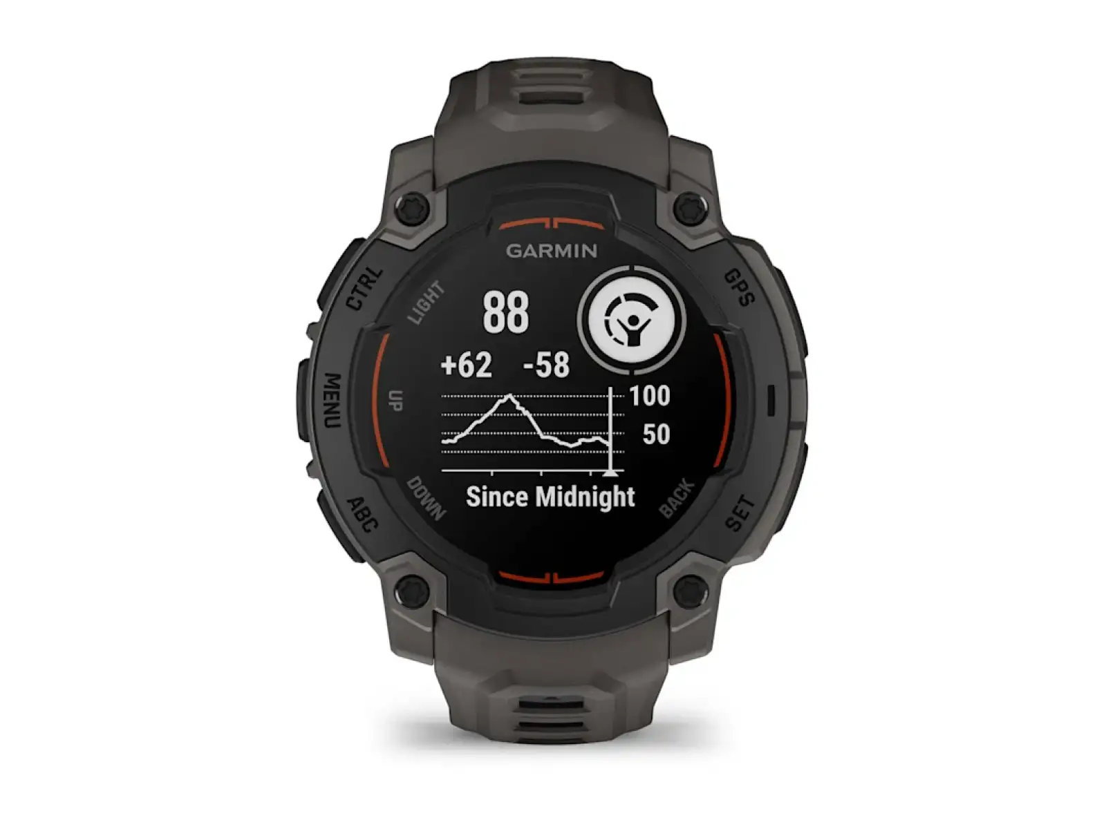 Garmin Instinct E 45 mm chytré hodinky Black/Charcoal pásek