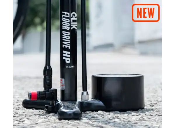 Lezyne CLIK Floor Drive HP pumpa Black