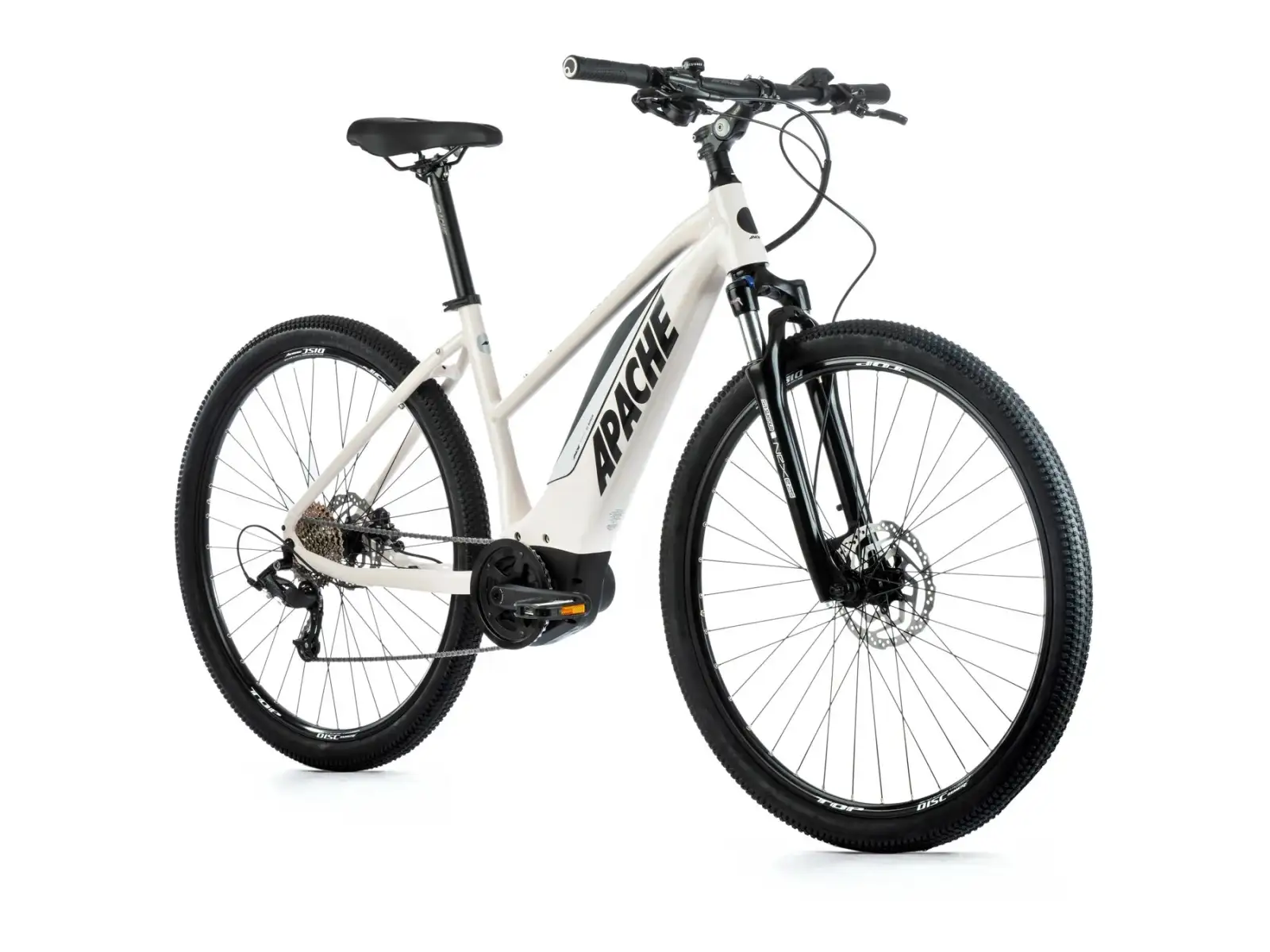 Apache Matta 3 Bosch MTB dámské krosové elektrokolo bílá