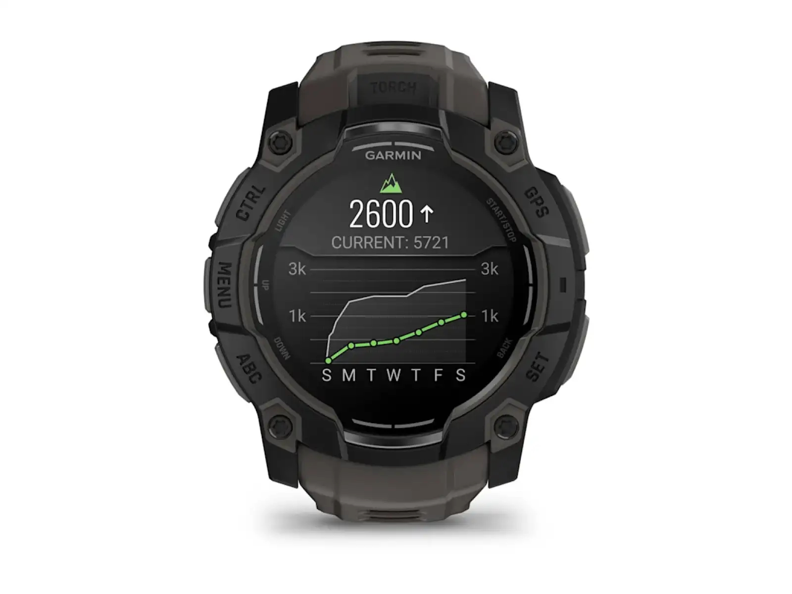Garmin Instinct 3 Amoled 50 mm chytré hodinky Black/Charcoal pásek