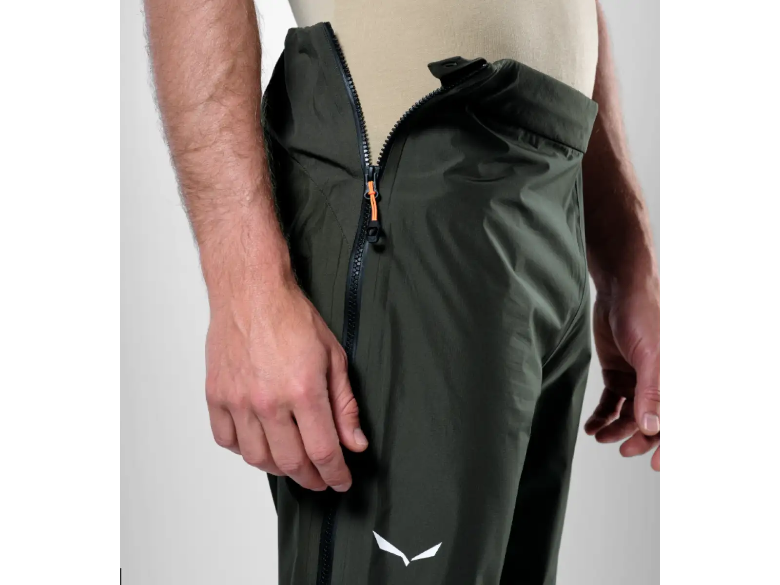 Salewa Puez PTX pánské kalhoty dark olive