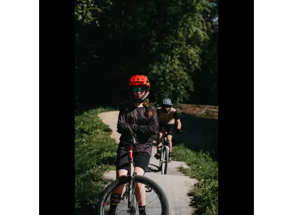 Force MTB Rules pánský dres dlouhý rukáv černá/šedá