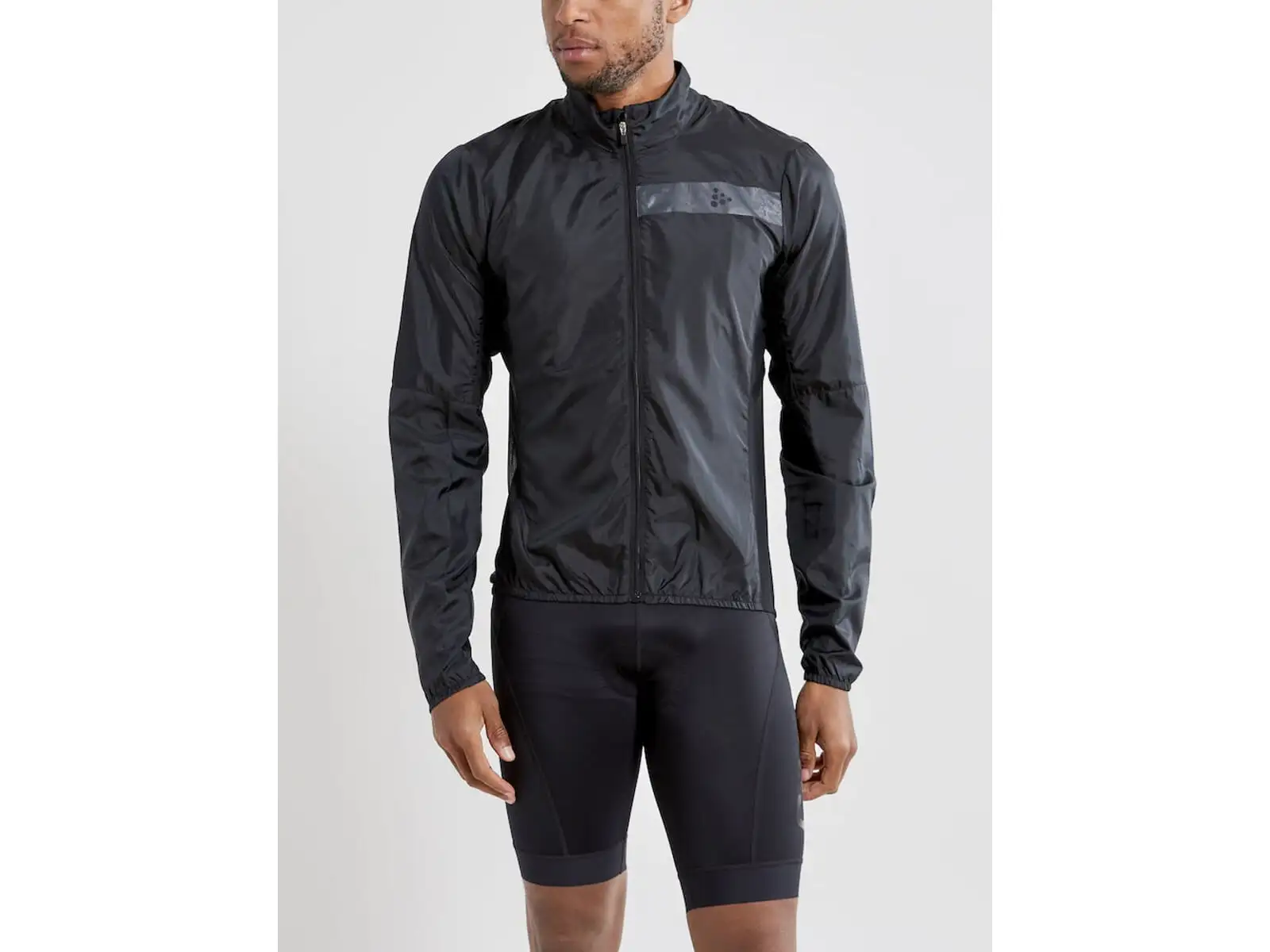 Craft ADV Essence Light Wind pánská cyklistická bunda černá