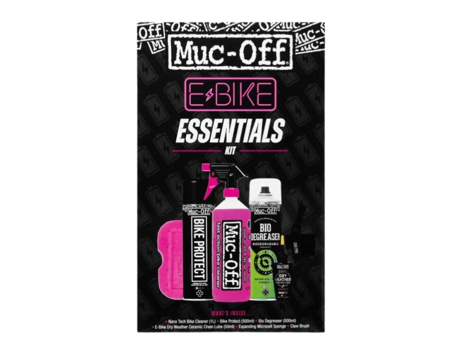Muc-Off E-Bike Essentials Kit mycí sada pro elektrokola