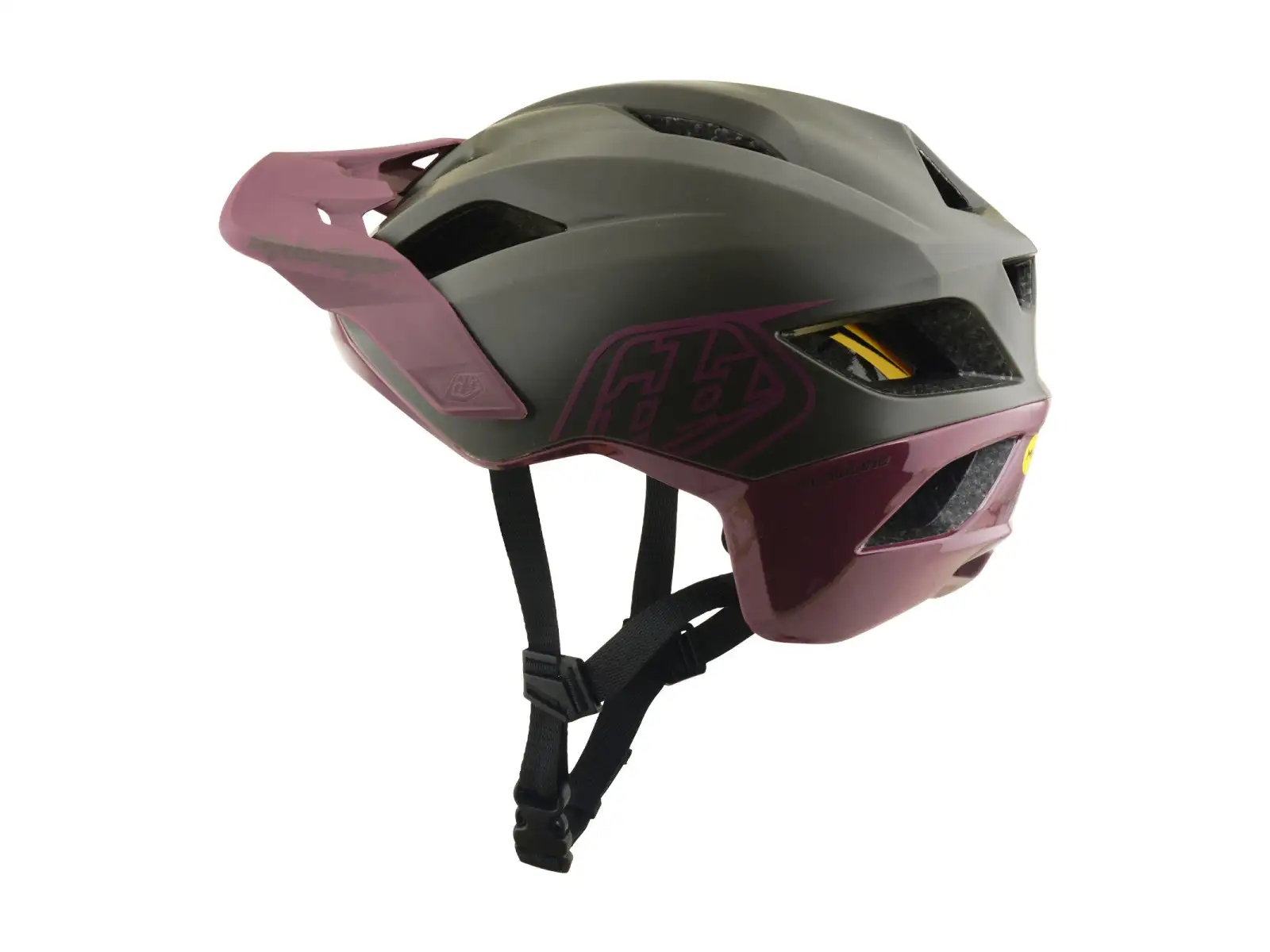 Troy Lee Designs Flowline MIPS přilba Point Caper/Prune