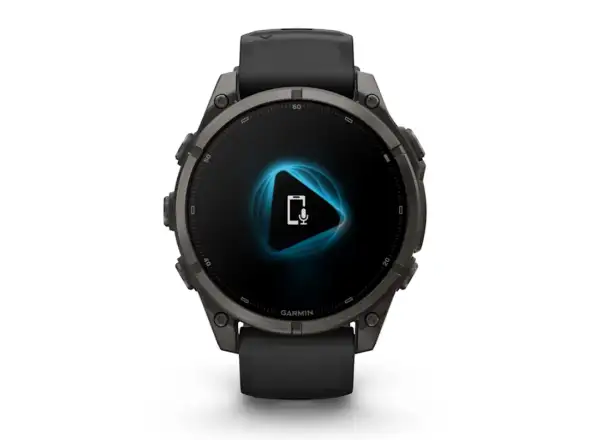 Garmin Fénix 9–47 mm chytré hodinky Carbon gray DLC Titanium/Black