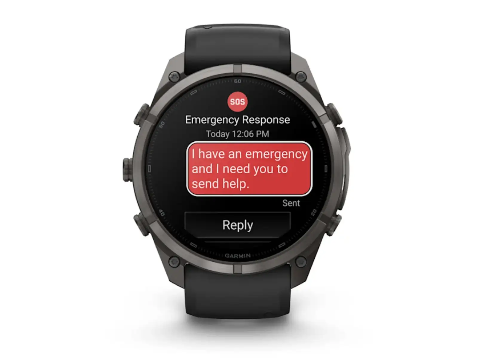 Garmin Fénix 9 Pro inReach 51 mm chytré hodinky Carbon gray DLC Titanium Black/Pebble gray