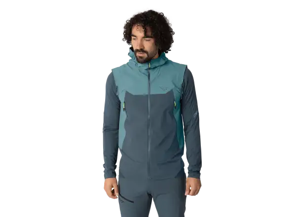 Dynafit Transalper Dynastretch pánská vesta Smoke Blue