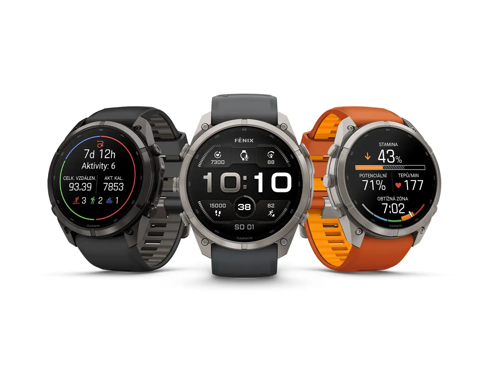 Garmin Fénix 9 Pro inReach 47 mm chytré hodinky Carbon gray DLC Titanium Black/Pebble gray