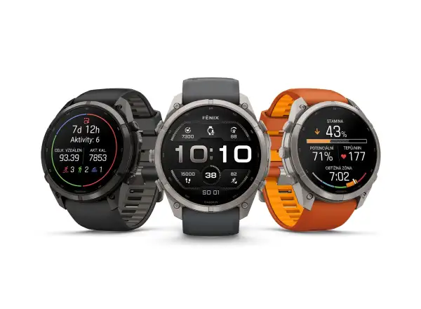 Garmin Fénix 9 Pro inReach 47 mm chytré hodinky Carbon gray DLC Titanium Black/Pebble gray