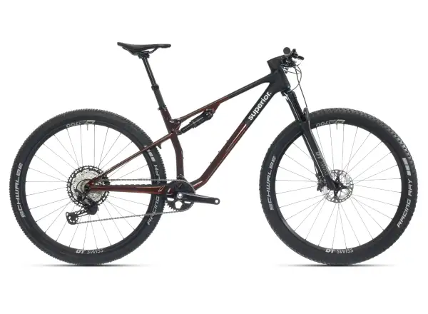 Superior XF 9.5 Team horské kolo Gloss Red Carbon/Black