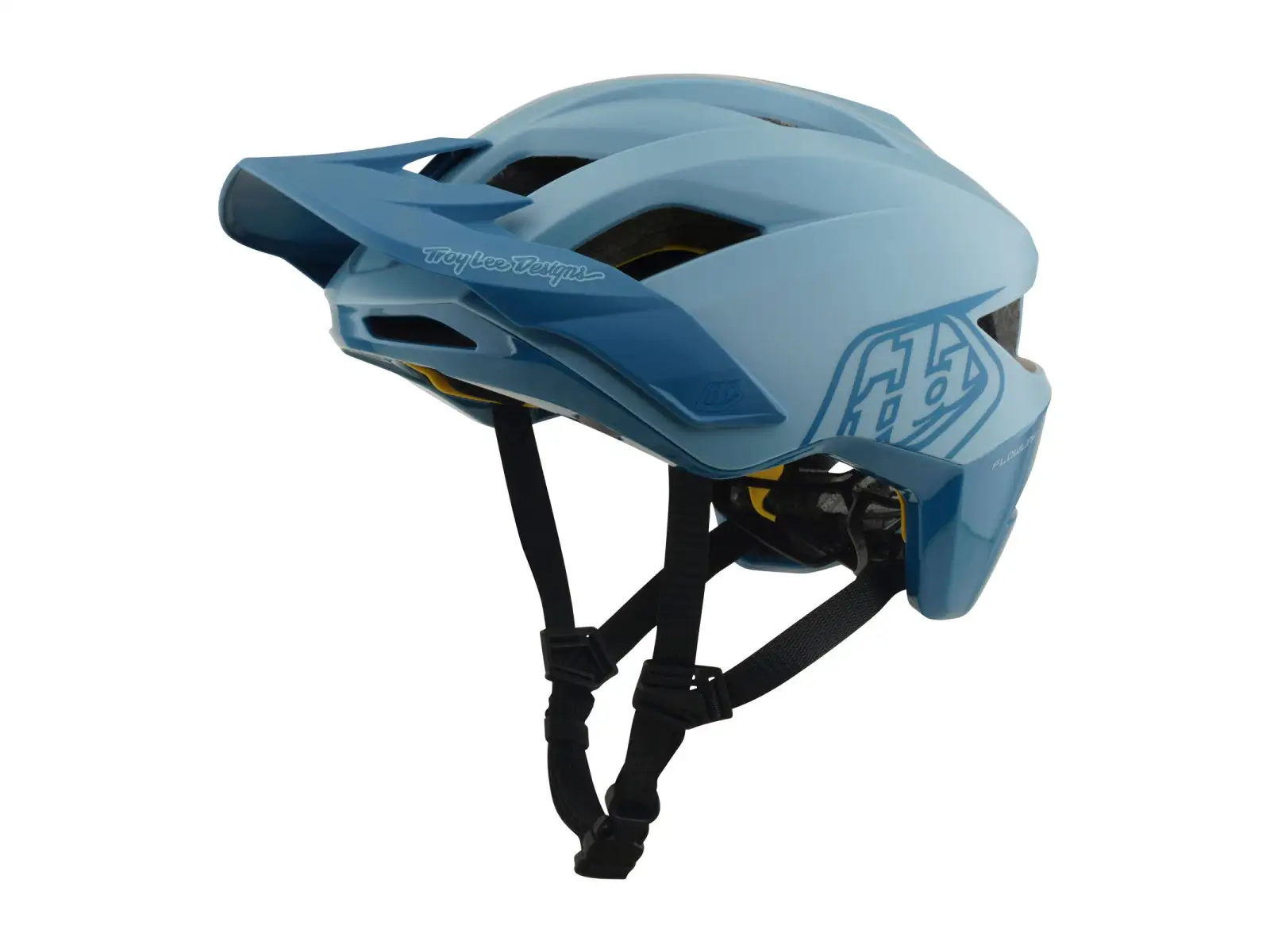 Troy Lee Designs Flowline MIPS přilba Point Dawn Blue/Sapphire