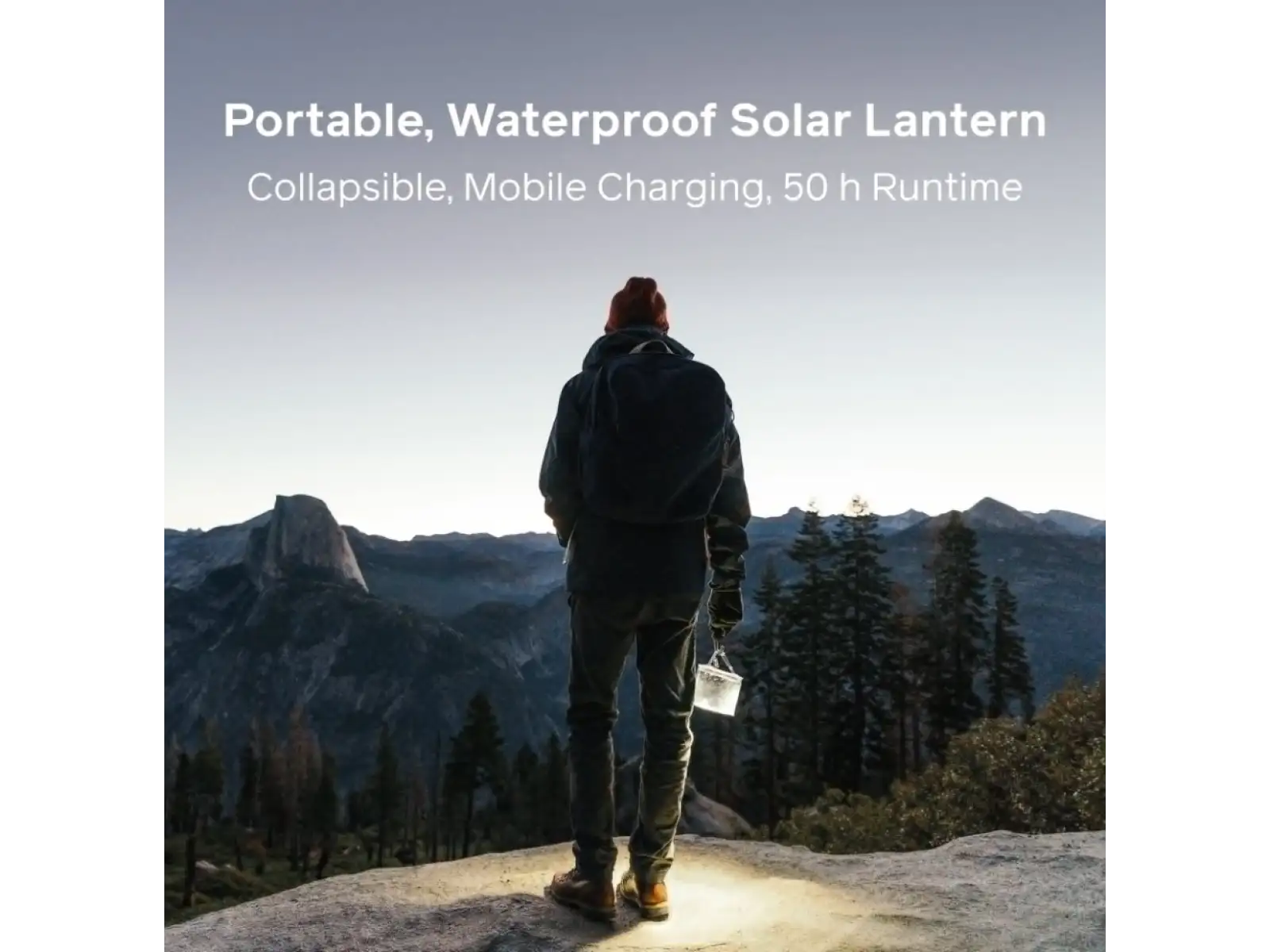 Biolite Luci Charge 150 solární svítilna Clear/Cool
