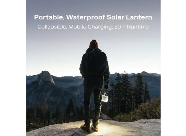 Biolite Luci Charge 150 solární svítilna Clear/Cool