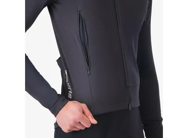 Castelli Perfetto RoS 3 Jacket pánská bunda Light Black/Silver Reflex