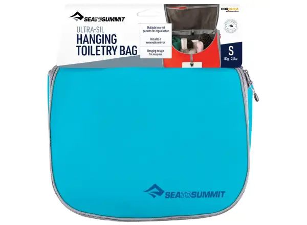Sea to Summit Hanging Toiletry Bag Small závěsná toaletní taška Atoll Blue