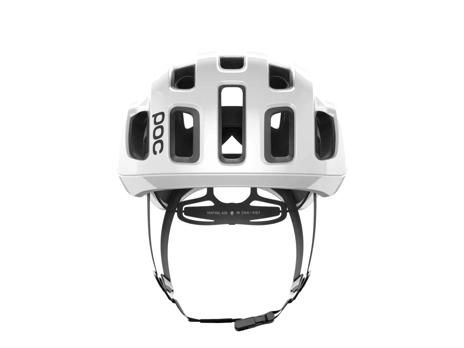 POC Ventral Air MIPS silniční přilba Hydrogen White/Uranium Black Matt/Logo