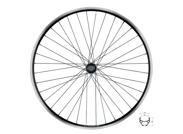 Force Classic 559x19 zadní vypletené kolo F804321 36 děr