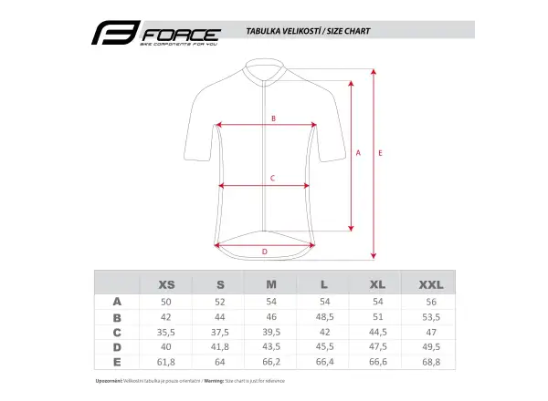 Force Dash pánský dres krátký rukáv modrá/fluo/černá