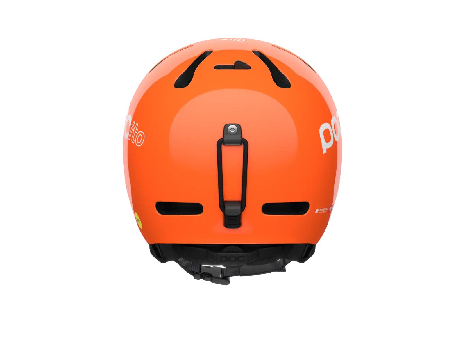 POC POCito Fornix MIPS dětská lyžařská přilba Fluorescent Orange