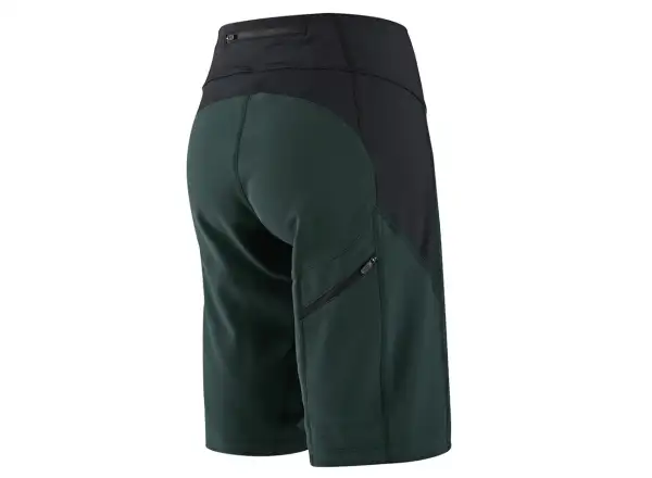 Troy Lee Designs Luxe dámské kraťasy Solid steel green