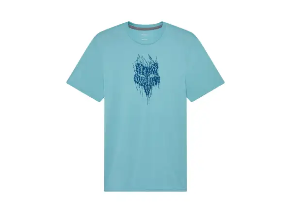 Fox Bark  Tech pánské triko krátký rukáv Vintage Wash