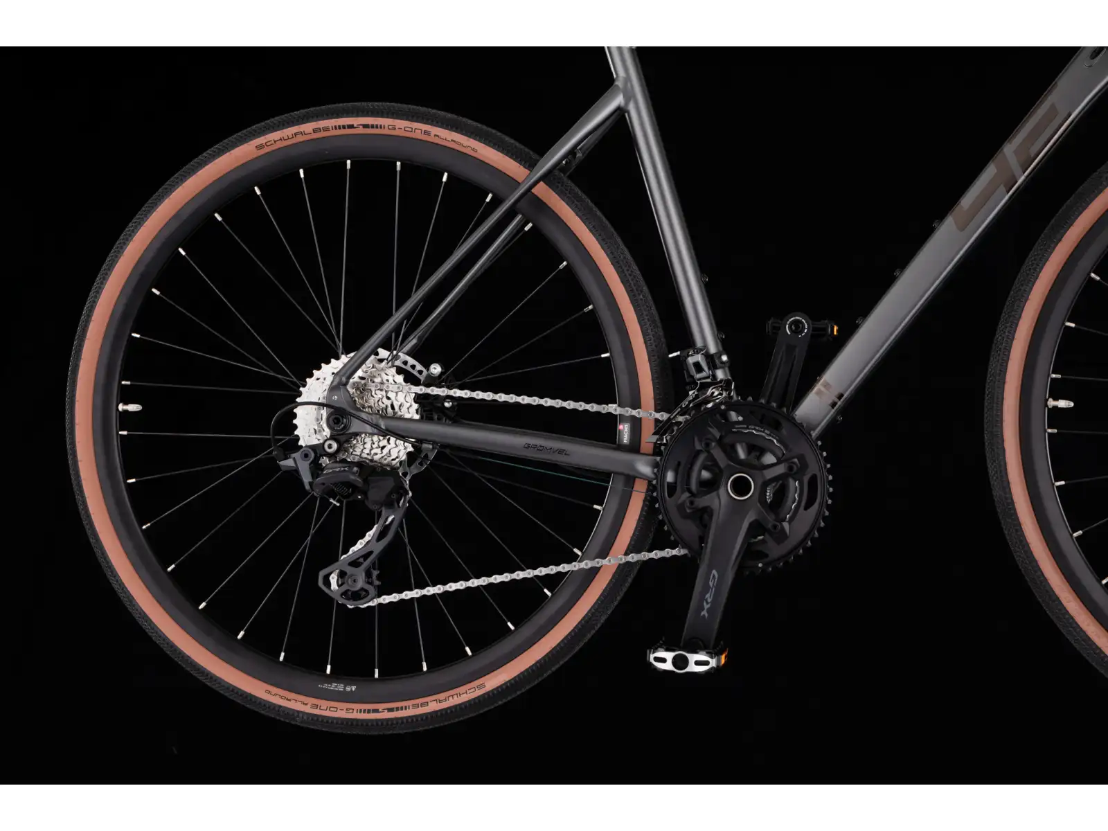 4Ever Gromvel Race gravel kolo Titan matt