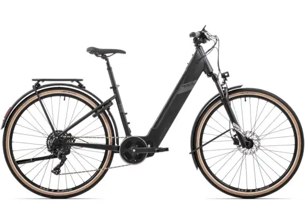 Rock Machine Crossride e450 krosové elektrokolo Matte Black/Grey