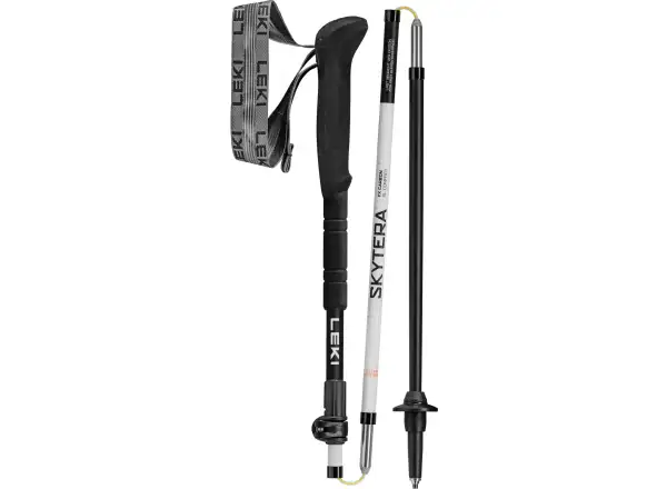 Leki Skytera FX Carbon trekingové hole White/Black vel. 110-130 cm