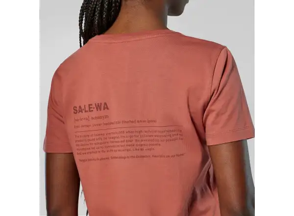 Salewa Eagle Vocab T-shirt dámské triko krátký rukáv Etruscan red