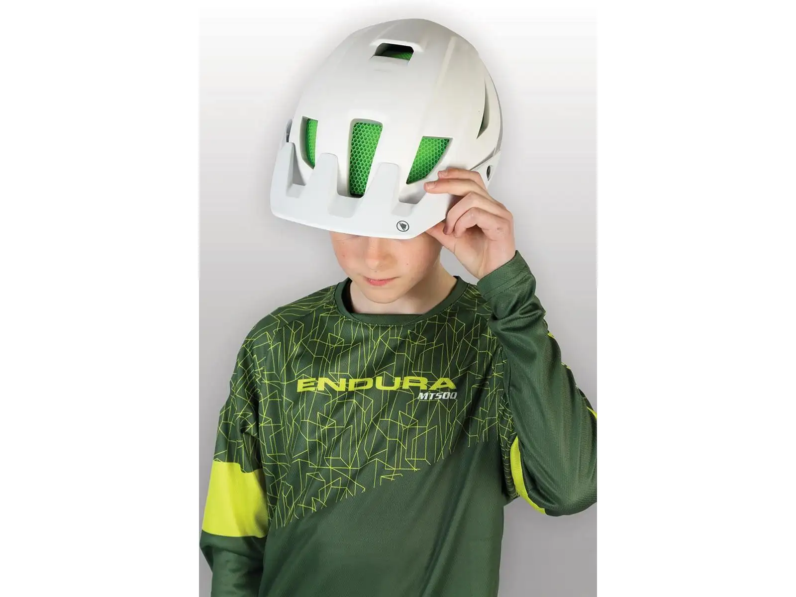 Endura MT500JR Youth dětská přilba white