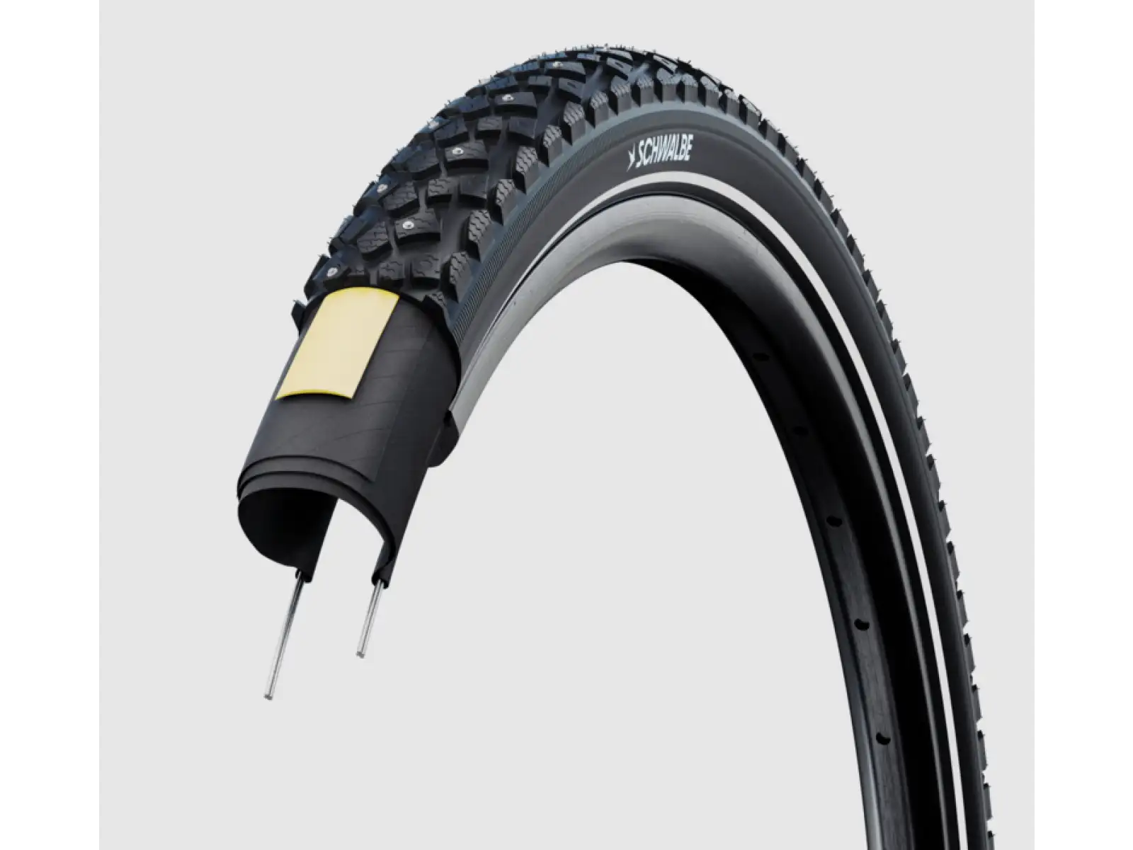 Schwalbe Motion Spike E-25 42-622 trekingový plášť drát černá/reflex