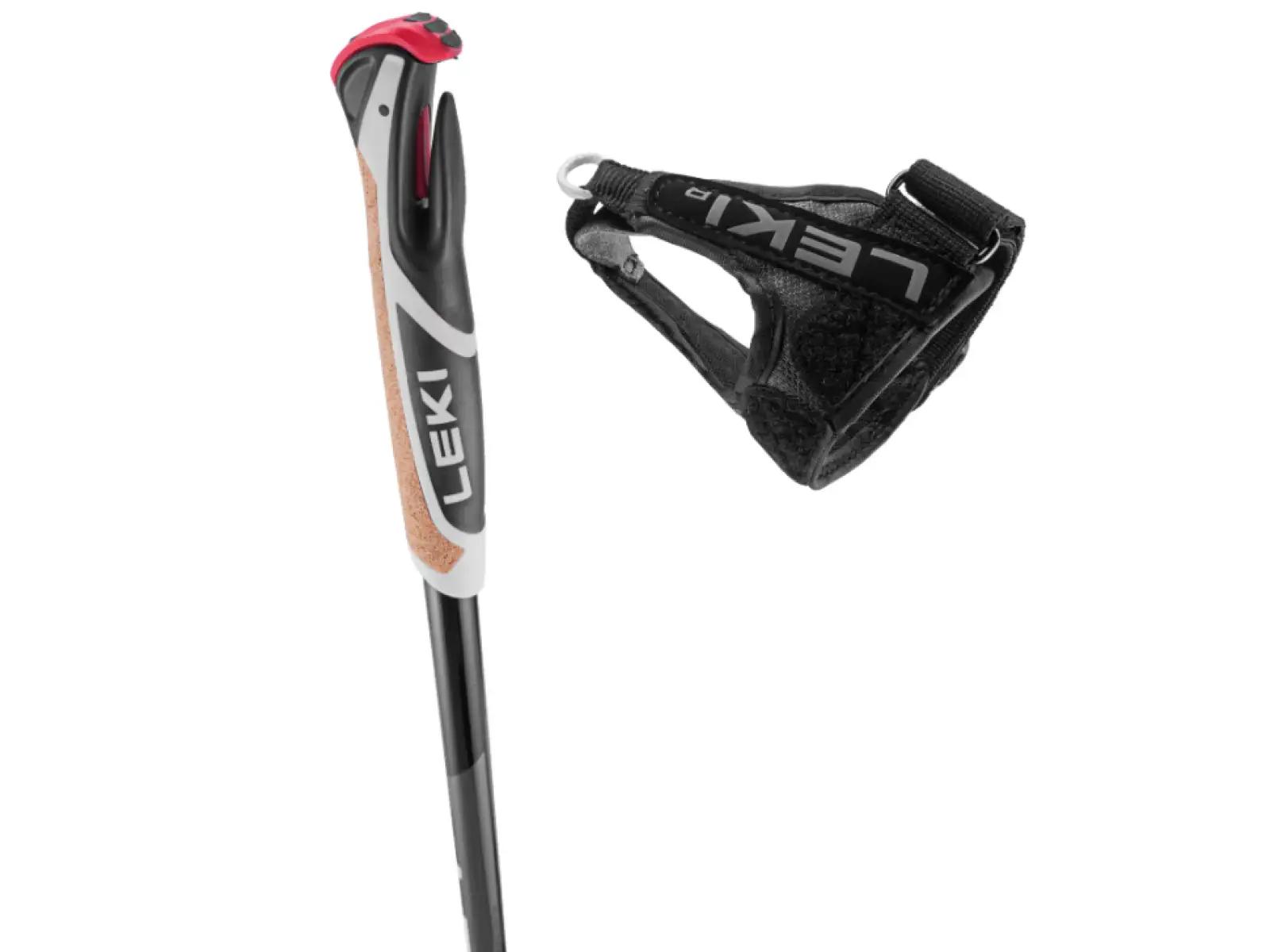 Leki XTA 5.5 Poles běžecké hole Black/White/Neon yellow