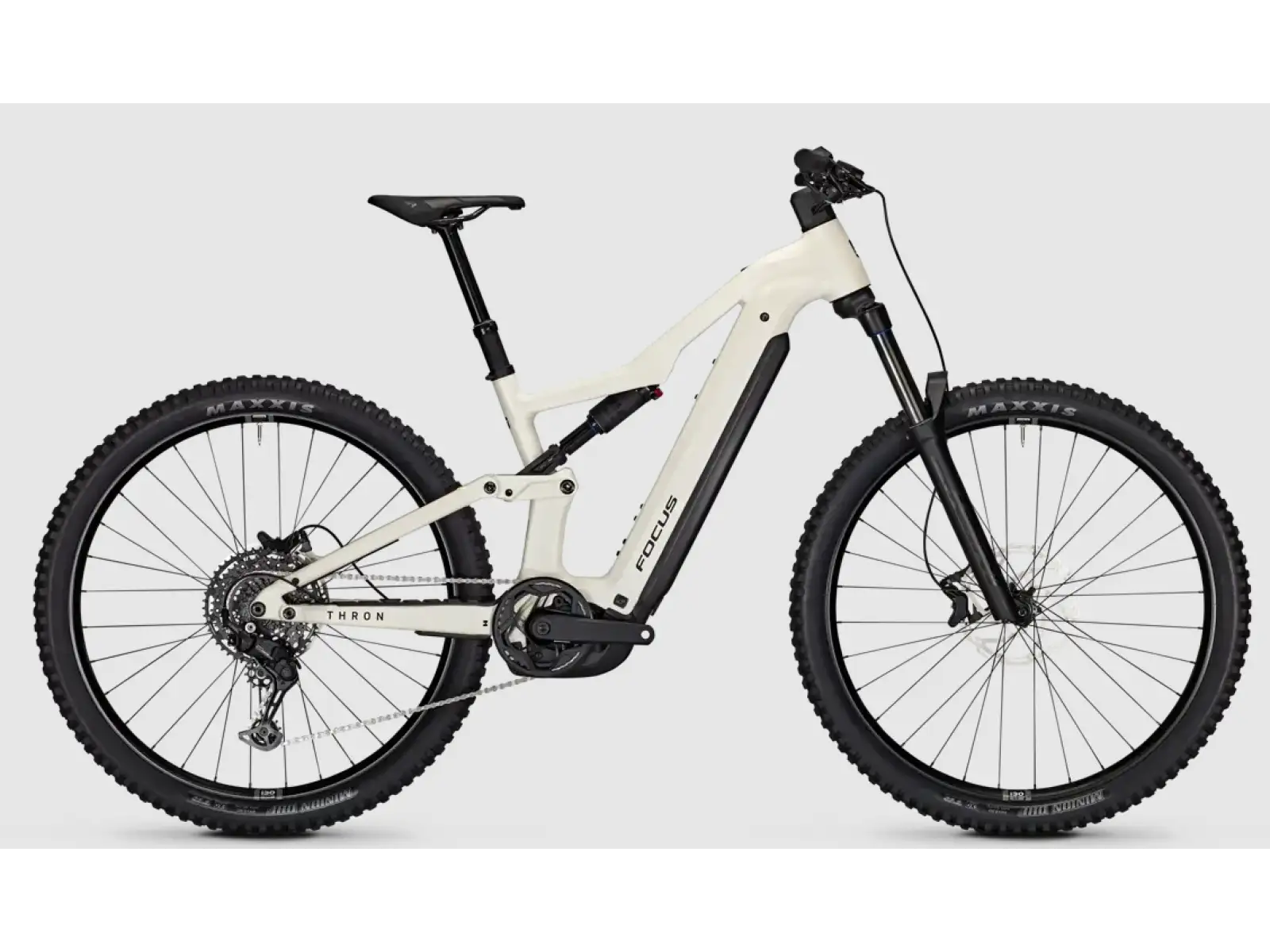 Focus THRON 7 800Wh celoodpružené elektrokolo Champagne matt