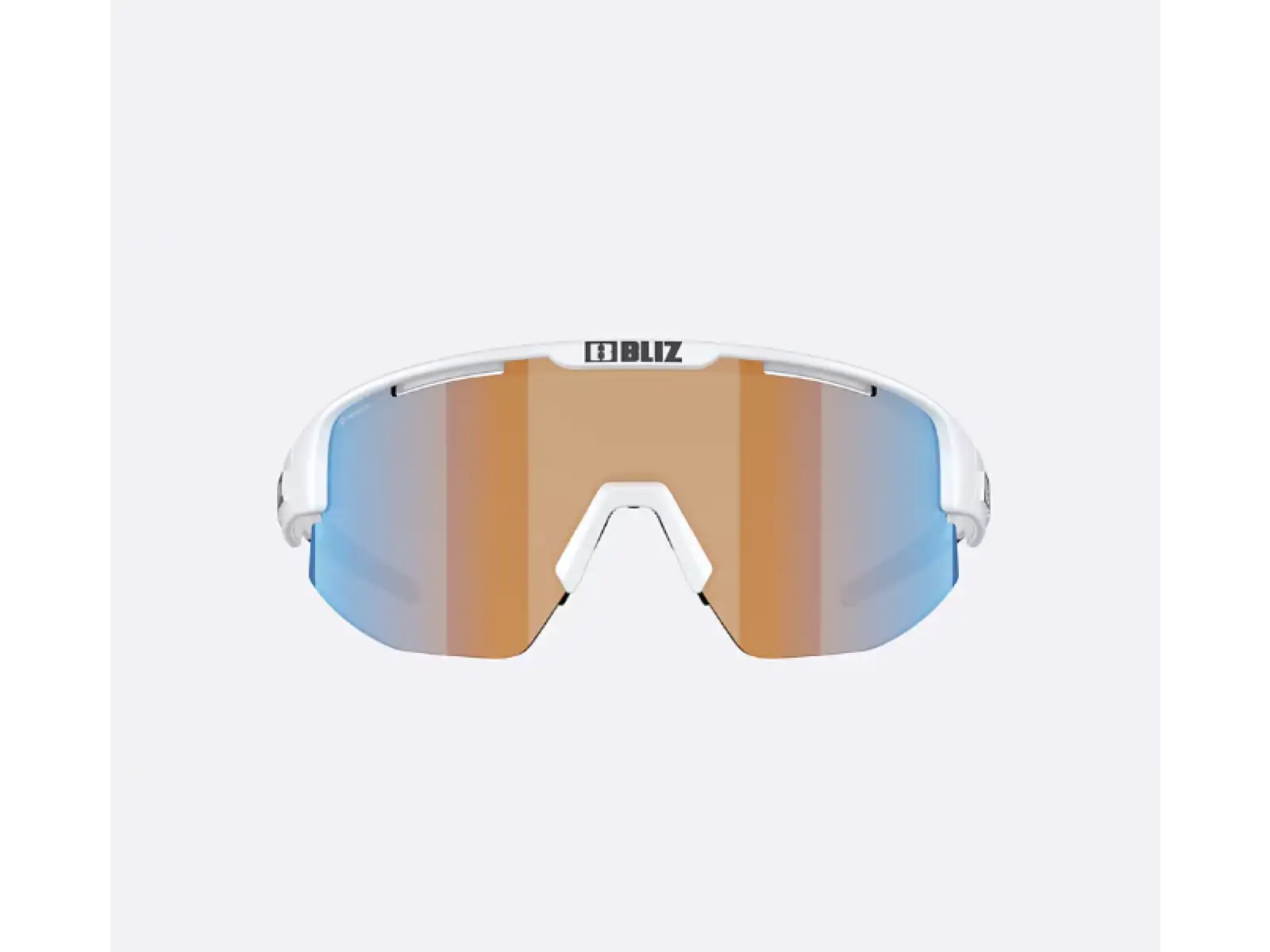 Bliz Matrix Nano Optics Nordic Light sluneční brýle Matte White/Coral/Orange/Blue multi