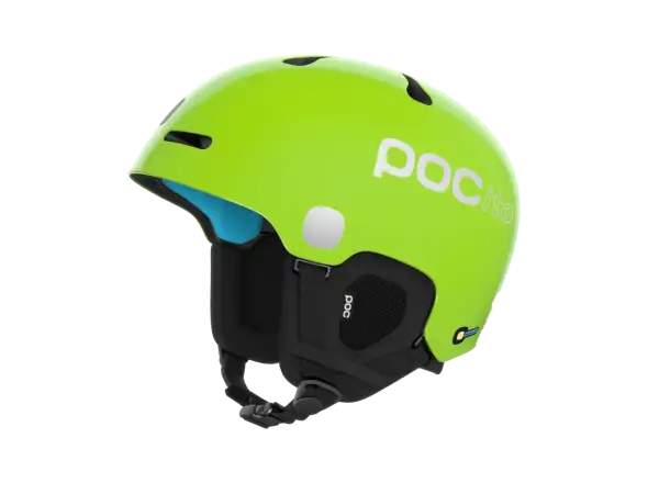 POC POCito Fornix SPIN dětská lyžařská helma fluorescent yellow/green