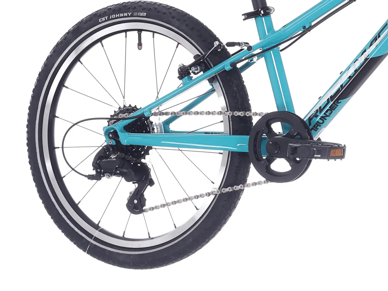 Rock Machine Thunder Jr. 20 VB dětské kolo Jade Blue