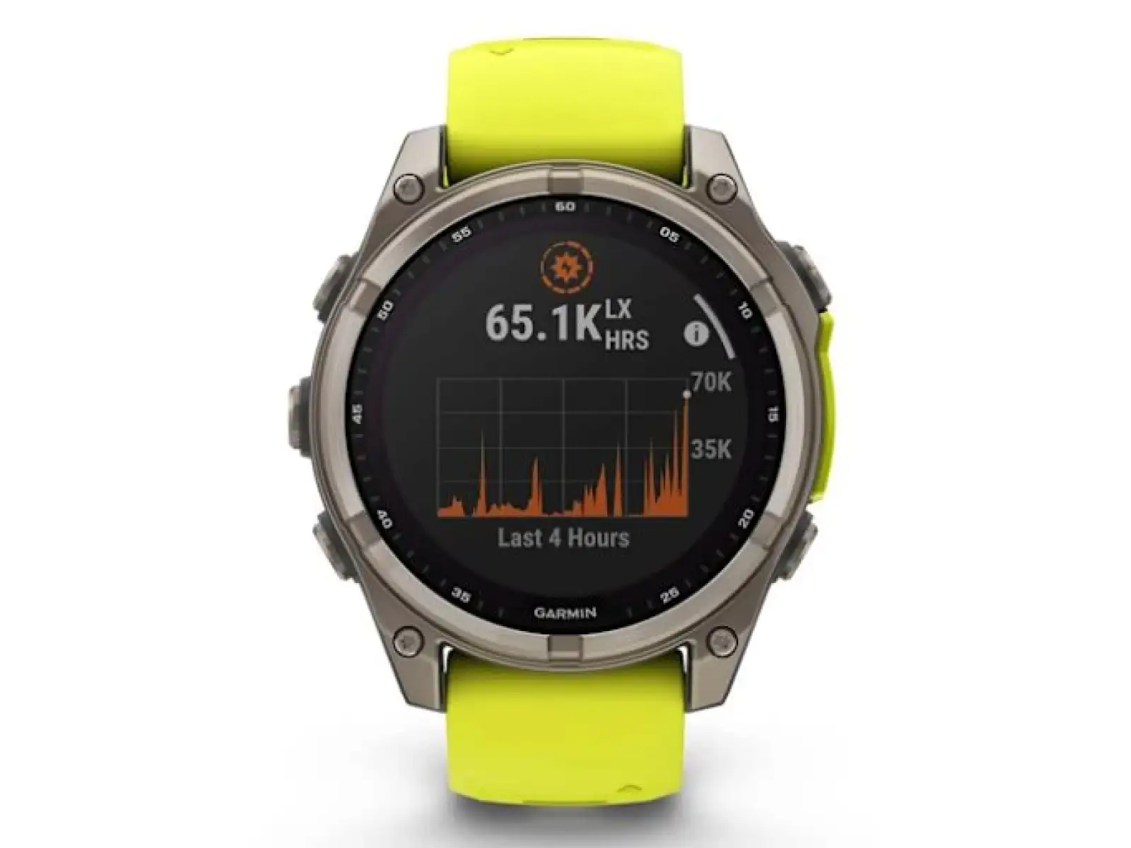 Garmin fenix 8 - 51 mm Solar Sapphire chytré hodinky Titanium Yellow/Graphite