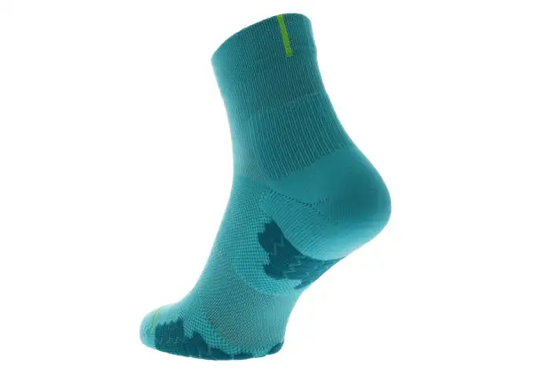 Inov-8 Trailfly středně vysoké ponožky teal/purple